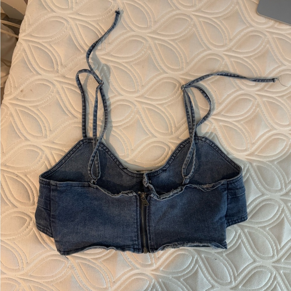 Denim Top - Picture 2 of 3